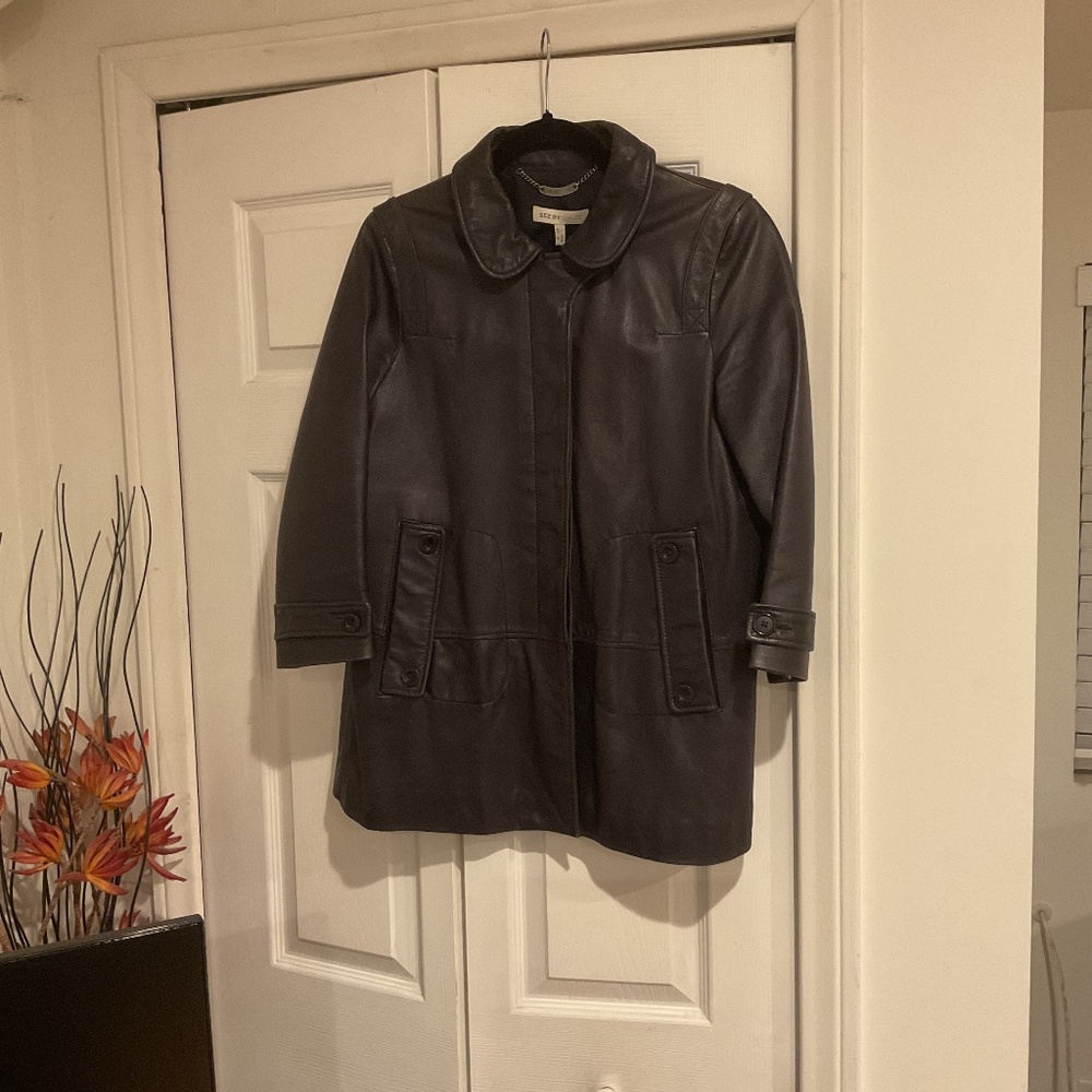 See By Chloe Leather Jacket 8